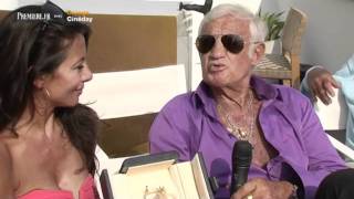 JeanPaul Belmondo en interview sur la Croisette [upl. by Emsoc2]