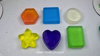 SOFT Glycerin Soap Cutting ASMR Satisfying Sounds [upl. by Adnima]