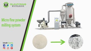 Micro fine powdermiling system [upl. by Michigan]