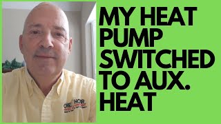 Heat Pump Notification of AUXILIARY HEAT [upl. by Settle]