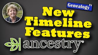 New Timelines Features on Ancestry 2024 [upl. by Veda]