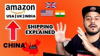 How to really Ship Products from China to Amazon FBA Warehouse USA UK INDIA etc  Complete Guide [upl. by Puglia346]