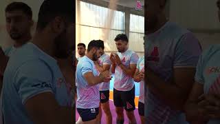 Pro Kabaddi 2024  Jaipur Pink Panther Practice  Jaipur Pink Panther shorts prokabaddi pkl [upl. by Ping]