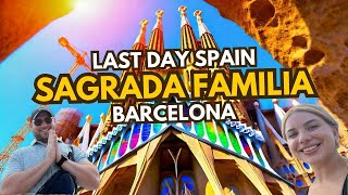 Discovering Gaudí’s Iconic Masterpiece La Sagrada Familia  Barcelona Travel Vlog 2024 [upl. by Marquez]