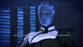 Mass Effect  Liaras Rude Hallucinations [upl. by Neiviv]