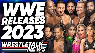 WWE Releases 2023 Everything You Need To Know  WrestleTalk [upl. by Notyrb]