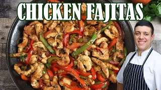 How to Make Chicken Fajitas Recipe  Fast and Easy Mexican Recipe by Lounging with Lenny [upl. by Iatnwahs135]