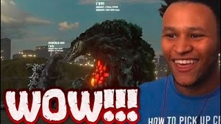 Evolution of Godzilla Monsters 19542017  REACTION [upl. by Ybba]