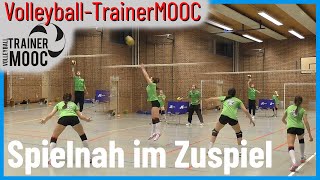 Spielnah trainieren  Zuspiel  VolleyballTrainerMOOC 4 [upl. by Sorac]