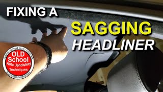 Watch Now to replace your headliner the correct way [upl. by Ignatz]