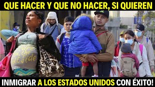 🔥INMIGRANTE MARGINAL TE COMPARTO LO QUE DEBES O NO HACER SI QUIERES LLEGAR A ESTADOS UNIDOS [upl. by Annais]