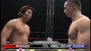 Musashi vs Mirko CroCop  K1 GP 99 FINAL [upl. by Kylynn]