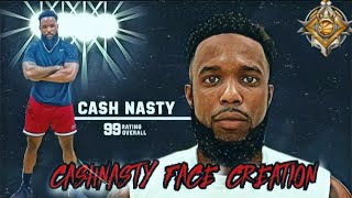 CASHNASTY FACE CREATION TUTORIAL NBA 2K20 [upl. by Yxor]