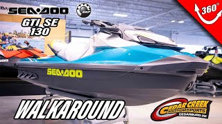 2024 SeaDoo GTI™ SE 130 iBR Walkaround [upl. by Birmingham]