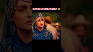 Halima misunderstanding 😕ertugrul halimasultanlove ertugrulghazi shorts youtubeshorts [upl. by Enialem159]