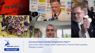 Skromnost Radima Rulíka Fandění Petra Fialy [upl. by Sheaff]