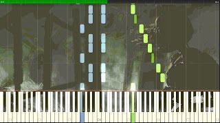 Demolition Inevitable Springtrap Cutscene Music  FNaF Sister Location Synthesia Piano Tutorial [upl. by Iormina704]