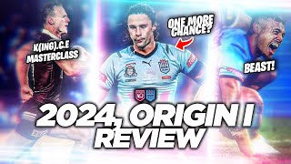 State of Origin 2024 Game 1 REVIEW [upl. by Chris]