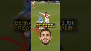 Bernardo Silva VS ARSENAL 😱 shorts football [upl. by Ahgiel]