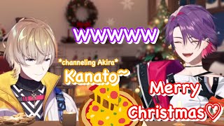 Christmas Day at Hibas  VR Fura Kanato  Watarai Hibari  Nijisanji  eng sub [upl. by Eneloj]