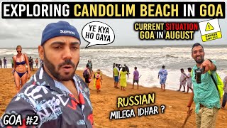 Goa Candolim Beach  Goa Tourist Places  Goa Tour [upl. by Ahker]