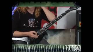 Dave Mustaine plays metallica Riff but heavier [upl. by Fern]