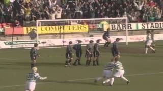 Henrik Larsson  Best ever goals for Celtic FC [upl. by Ahseila]