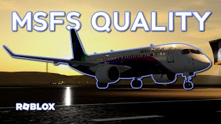 THIS AIRLINE HAS TOPNOTCH GRAPHICS  Roblox Airline Review [upl. by Avuha]