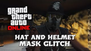 GTA 5 ONLINE NEW HAT AND HELMET MASK GLITCH [upl. by Notsa]