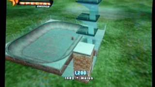 Tony Hawks Underground Weird Camera Angle Glitch [upl. by Hannis]