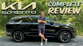 2024 Kia Sorento  All Show No Go  Test Drive amp Car Review [upl. by Sirtimid738]