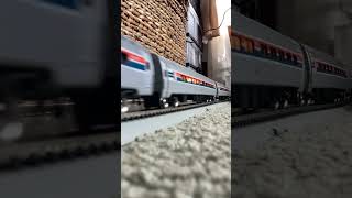 My New Bachmann Veterans ACS64 with DCC WOWSound amtrak modeltrains railfan hornshow [upl. by Aerdied]