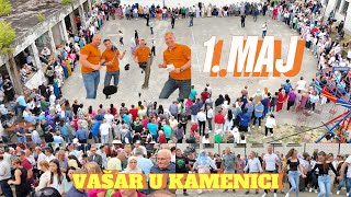 KOMPLETAN VIDEO  VAŠAR U KAMENICI 1 MAJ UZ RASPJEVANE MERAKLIJE 2024 [upl. by Anayad]