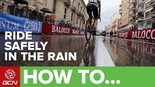 How To Ride Safely In The Rain [upl. by Benildas]