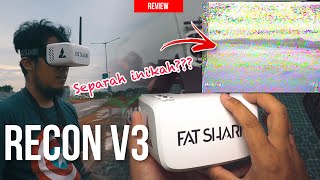 Review Fatshark Recon V3 Recommended Gak Sih [upl. by Emee108]