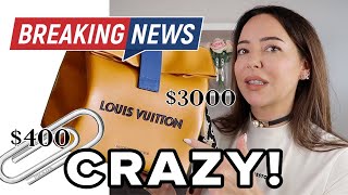 BREAKING NEWS LVs 3k quotSandwichquot Bag PRADAs 400 quotPaperclipquot amp Arnold Schwarzenegger LUXE TAXES [upl. by Bancroft]