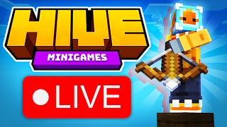 Hive Minecraft LIVE Without YT Rank [upl. by Ecal]