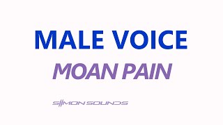 Male Voice  Moan Pain  Sound Effect SFX [upl. by Joyce]