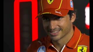 Carlos Sainz interview 2024 Azerbaijan Grand Prix   Post FP2 interview f1 automobile [upl. by Buonomo]