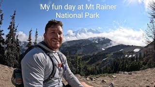 My Fun Day At Mt Rainer National Park [upl. by Carlos49]