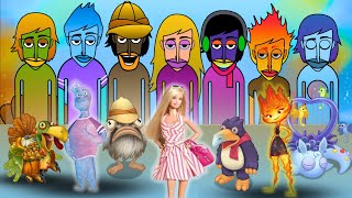 Monsterbox Elemental  Barbie msm Incredibox  Fire Oasis My Singing Monsters [upl. by Grega]