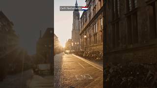 Delft Netherlands 🇳🇱 traveldestinations europe beautifulview youtubeshorts shortvideo [upl. by Kenison]