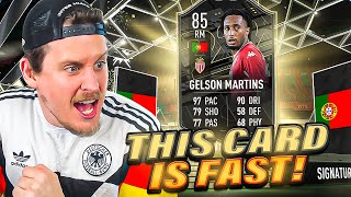 This CARD is FAST 85 SIGNATURE Martins Review FIFA 22 Ultimate Team [upl. by Neiman]