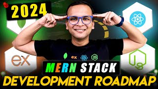 🚀🔥 Complete MERN Stack Development Roadmap for Beginners 2024 [upl. by Aley]