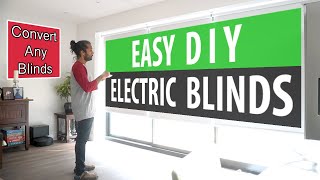 DIY Electric Blinds Save  Heres How [upl. by Ydospahr273]