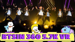 BTS IDOL IN 360 VR LOVE YOURSELF TOUR LA bts butter STREAM BUTTER MV myuniverse [upl. by Taimi]