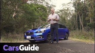 Subaru Levorg 20 STI Sport 2017 review road test video [upl. by Enidaj302]