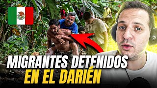 MIGRANTES DETENIDOS en el DARIÉN antes de llegar a MÉXICO 🇲🇽 OPERATIVO IMPLACABLE 😱 [upl. by Sehguh761]