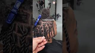 dreadlocks retwist  how to retwist dreadlocks in 2024 [upl. by Tiana]