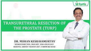 Dr Mohan Keshavamurthy on Laser Transurethral resection of the prostate TURP [upl. by Maryjane]